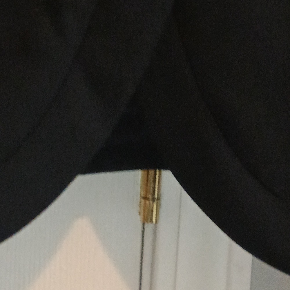 Semantiks 16W Black Wool Blazer Asymmetric Drape Collar Jacket Plus Size - Picture 9 of 12